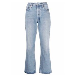 AGOLDE Mid Rise Relaxed Boot Jeans Wireless